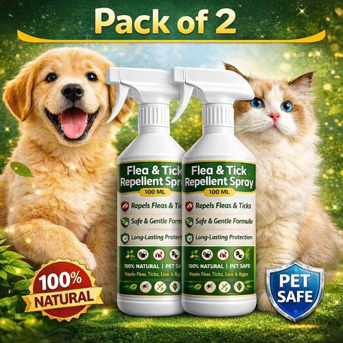 Flea & Tick Repellent Spray (Buy 1 get 1 free)