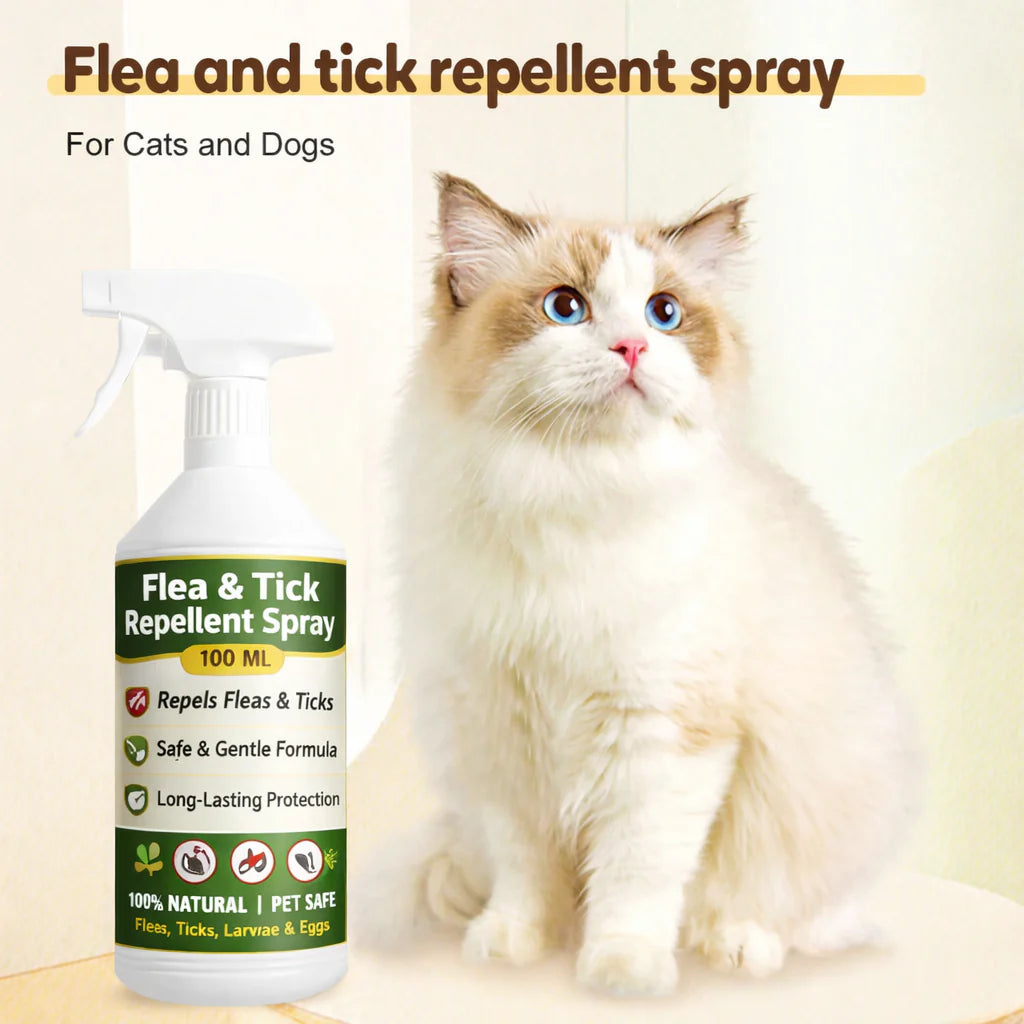 Flea & Tick Repellent Spray (Buy 1 get 1 free)