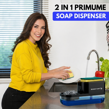3-in-1 Smart Soap Dispenser for Kitchen